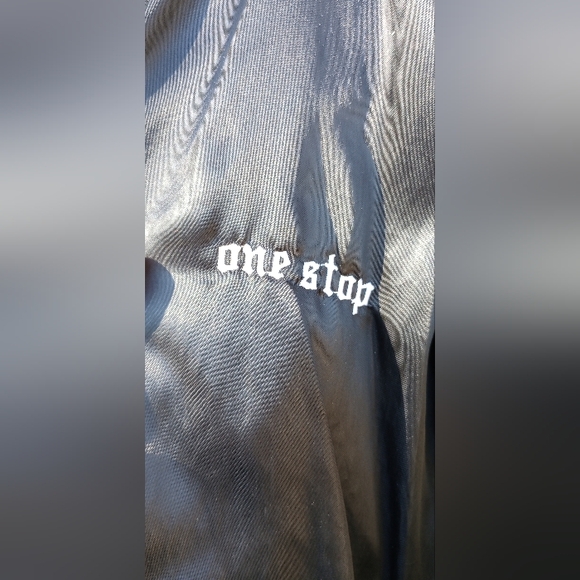 Auburn VTG Satin Jacket Size Large Made In USA - Picture 2 of 5